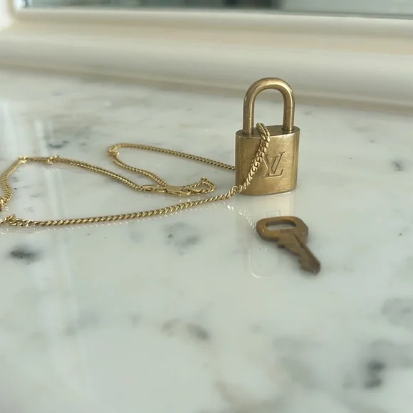 Louis Vuitton Lock Necklace - Picture 6 of 7